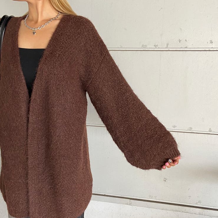 ニットトッパーカーディガン | non-hedge  | 詳細画像21 