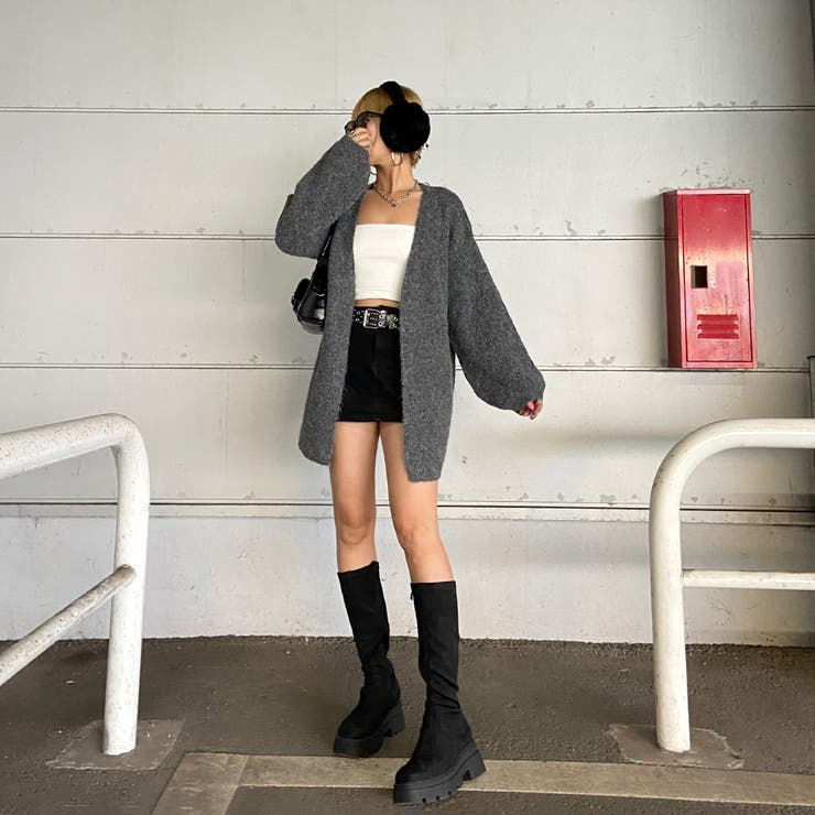 ニットトッパーカーディガン | non-hedge  | 詳細画像30 