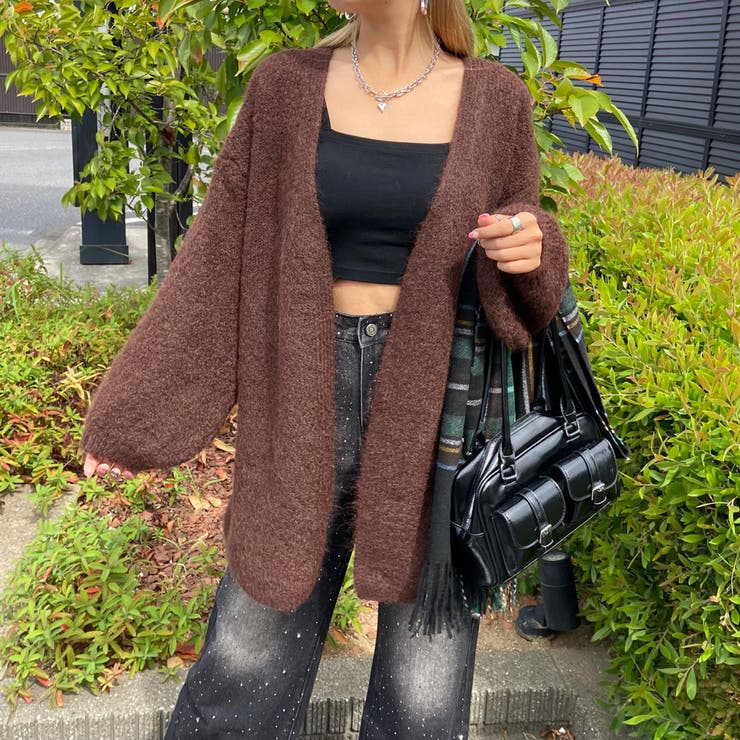 ニットトッパーカーディガン | non-hedge  | 詳細画像4 