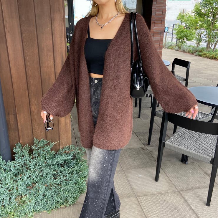 ニットトッパーカーディガン | non-hedge  | 詳細画像9 