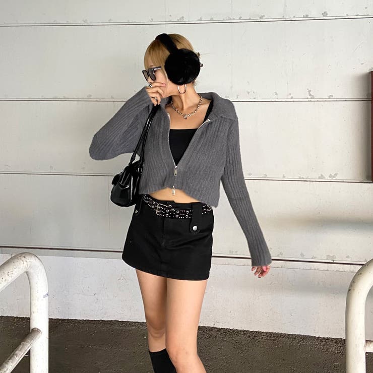 WZIPシャギーニットポロ | non-hedge  | 詳細画像3 