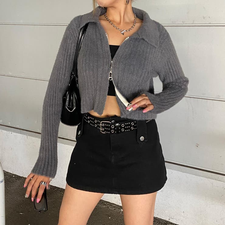 WZIPシャギーニットポロ | non-hedge  | 詳細画像4 