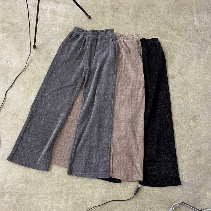 ラメZIPパーカー・パンツセットアップ[品番：NHGW0006095]｜non-hedge