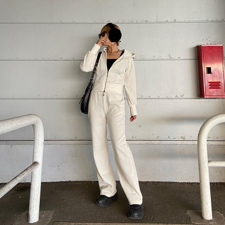 ラメZIPパーカー・パンツセットアップ | non-hedge  | 詳細画像19 