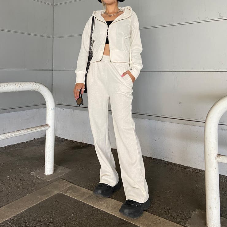 ラメZIPパーカー・パンツセットアップ | non-hedge  | 詳細画像23 