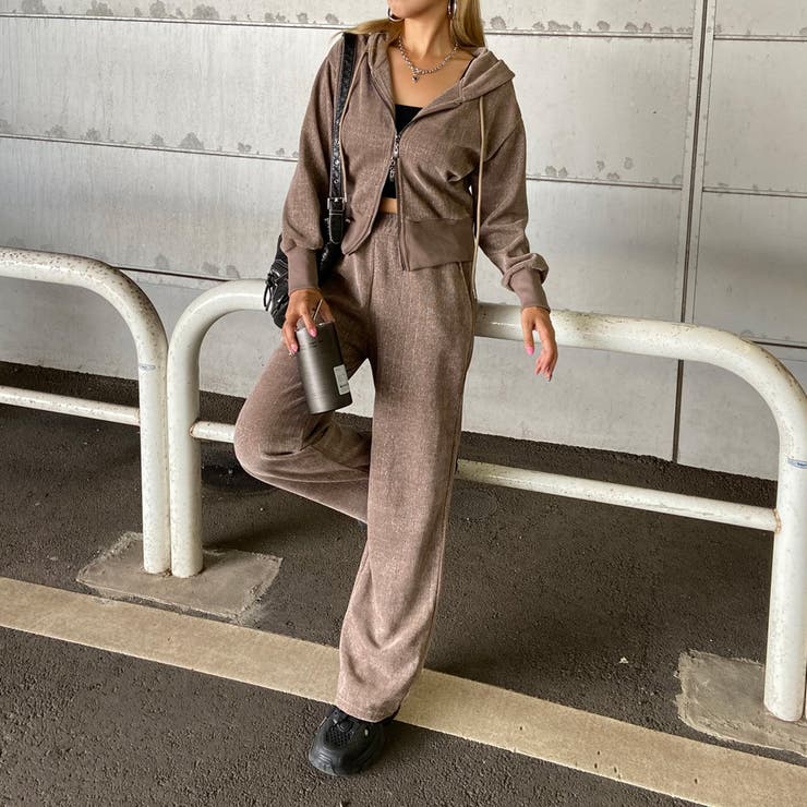 ラメZIPパーカー・パンツセットアップ | non-hedge  | 詳細画像34 