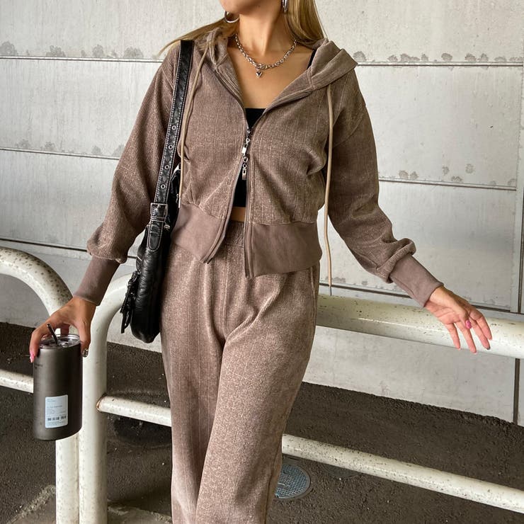 ラメZIPパーカー・パンツセットアップ | non-hedge  | 詳細画像36 