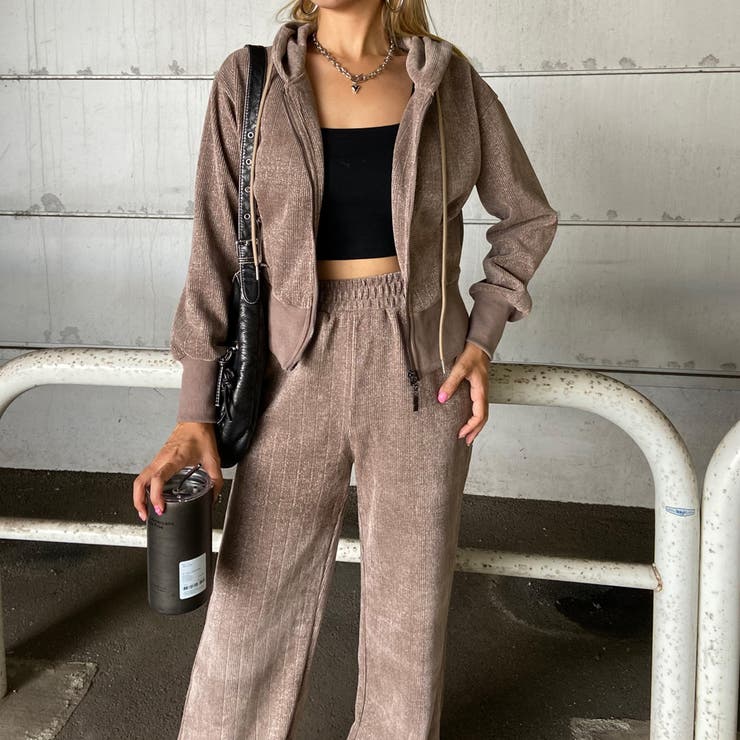 ラメZIPパーカー・パンツセットアップ | non-hedge  | 詳細画像38 