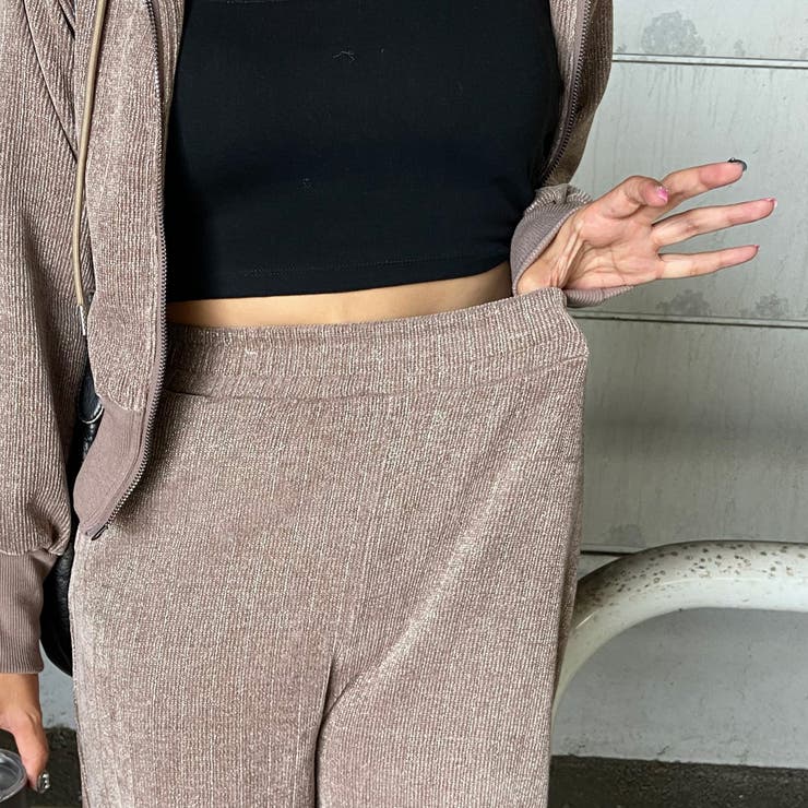 ラメZIPパーカー・パンツセットアップ | non-hedge  | 詳細画像47 