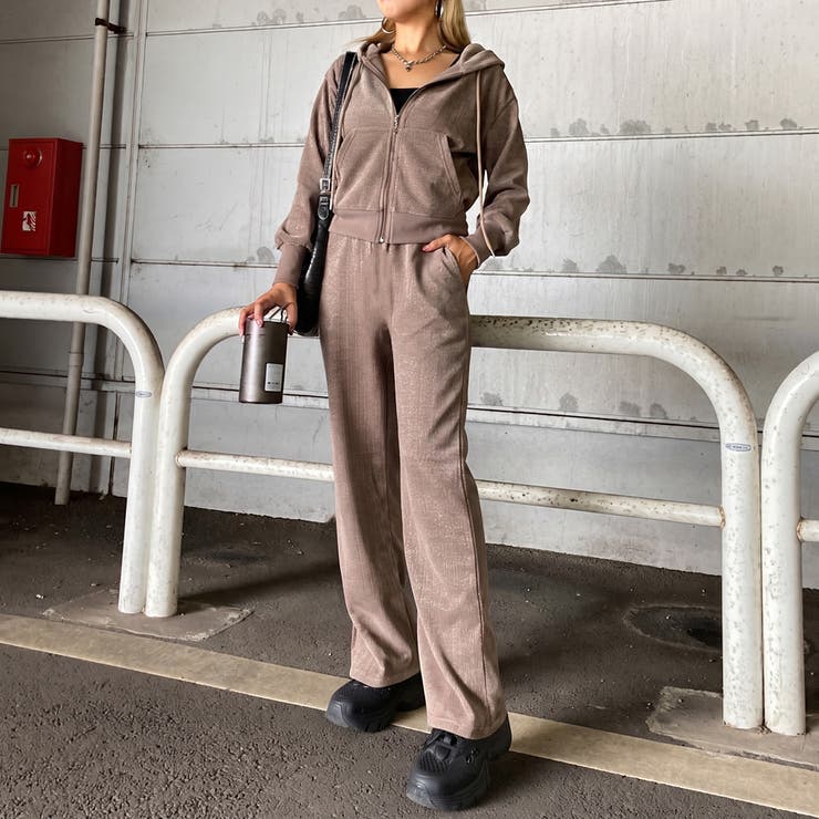 ラメZIPパーカー・パンツセットアップ | non-hedge  | 詳細画像24 