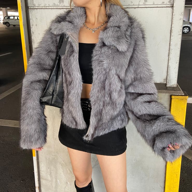 MIXファーブルゾン | non-hedge  | 詳細画像9 