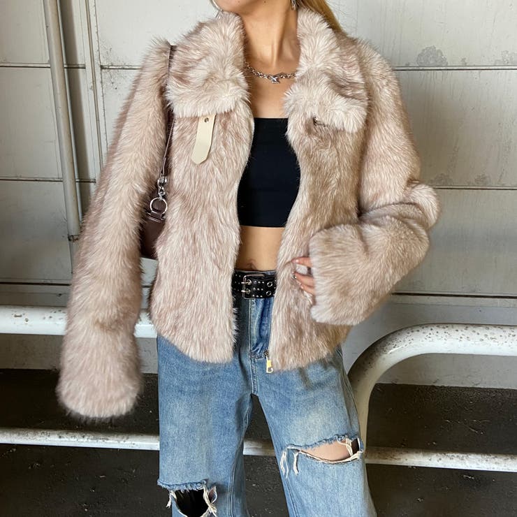 MIXファーブルゾン | non-hedge  | 詳細画像16 