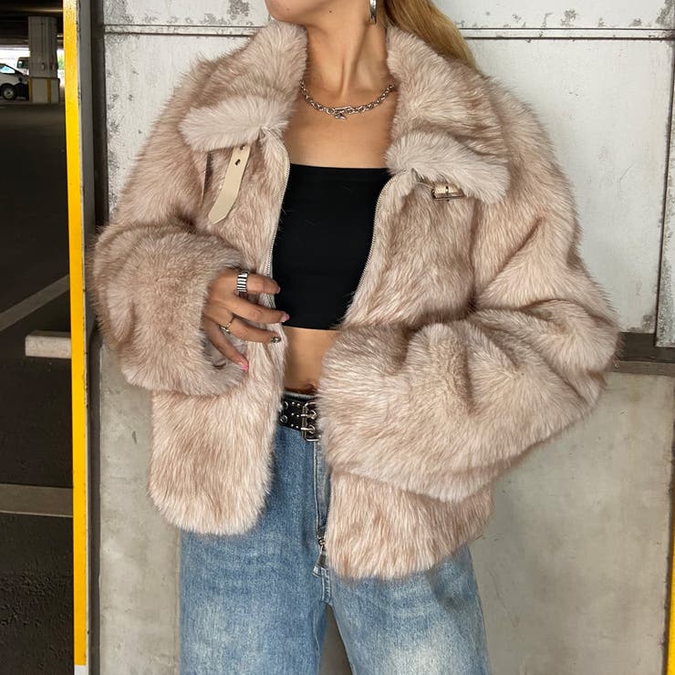 MIXファーブルゾン | non-hedge  | 詳細画像17 