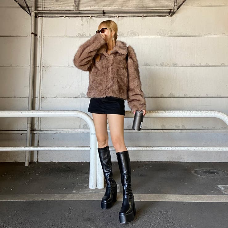 MIXファーブルゾン | non-hedge  | 詳細画像21 