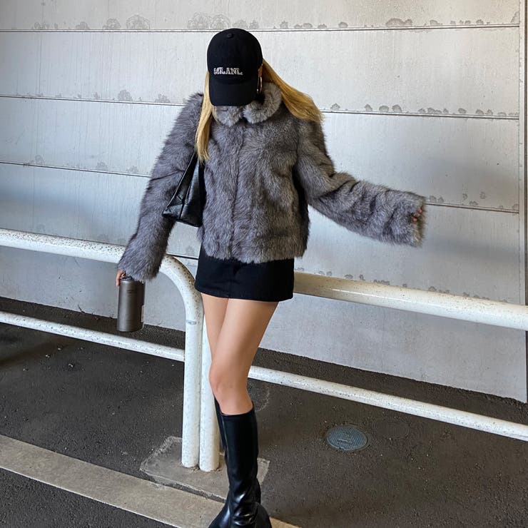 MIXファーブルゾン | non-hedge  | 詳細画像3 