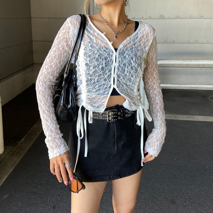 レースドロストプルオーバー | non-hedge  | 詳細画像10 