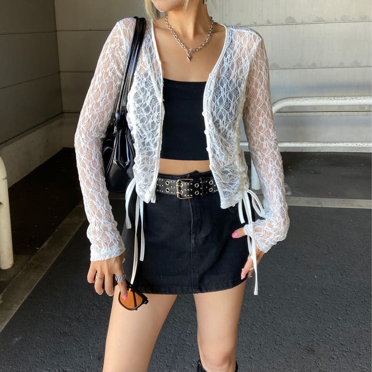 レースドロストプルオーバー | non-hedge  | 詳細画像11 