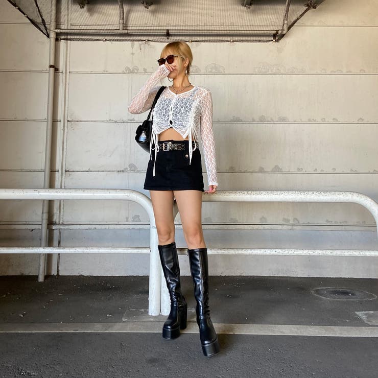 レースドロストプルオーバー | non-hedge  | 詳細画像2 