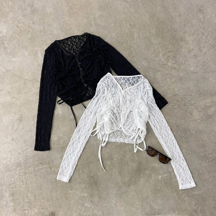 レースドロストプルオーバー | non-hedge  | 詳細画像25 