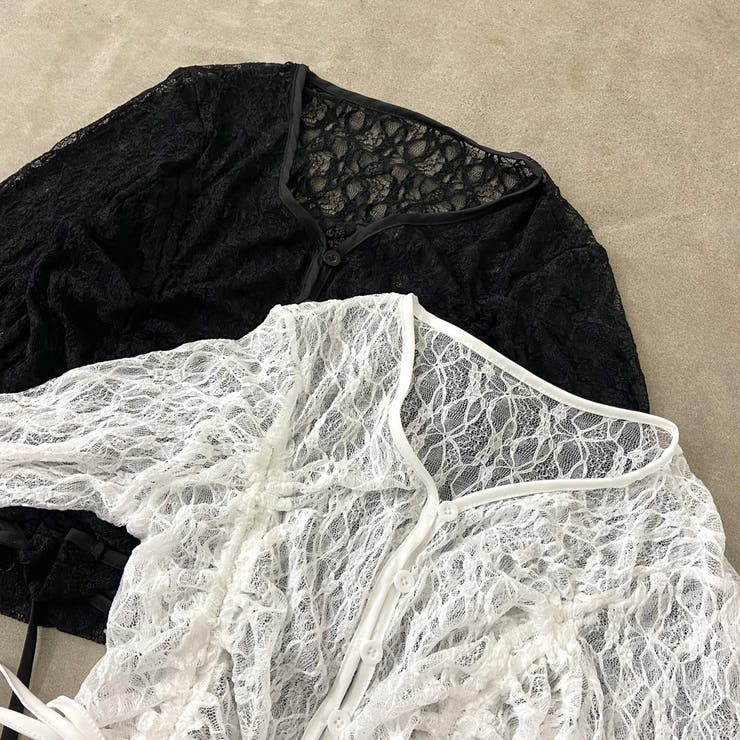 レースドロストプルオーバー | non-hedge  | 詳細画像26 