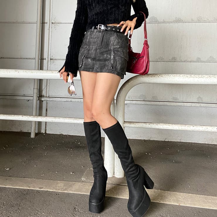 ムラカーゴミニスカート | non-hedge  | 詳細画像9 