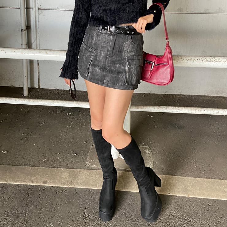 ムラカーゴミニスカート | non-hedge  | 詳細画像10 