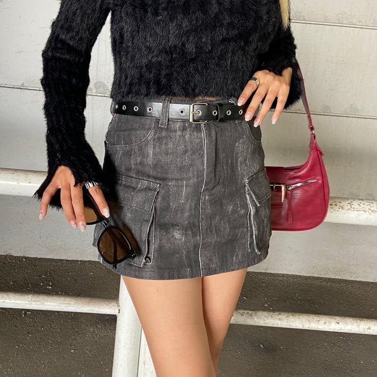 ムラカーゴミニスカート | non-hedge  | 詳細画像11 