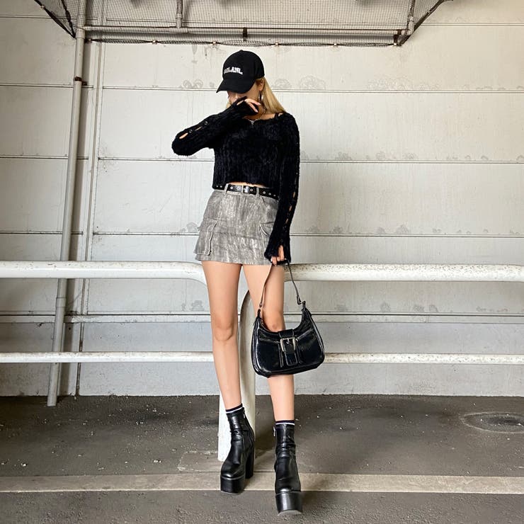 ムラカーゴミニスカート | non-hedge  | 詳細画像12 