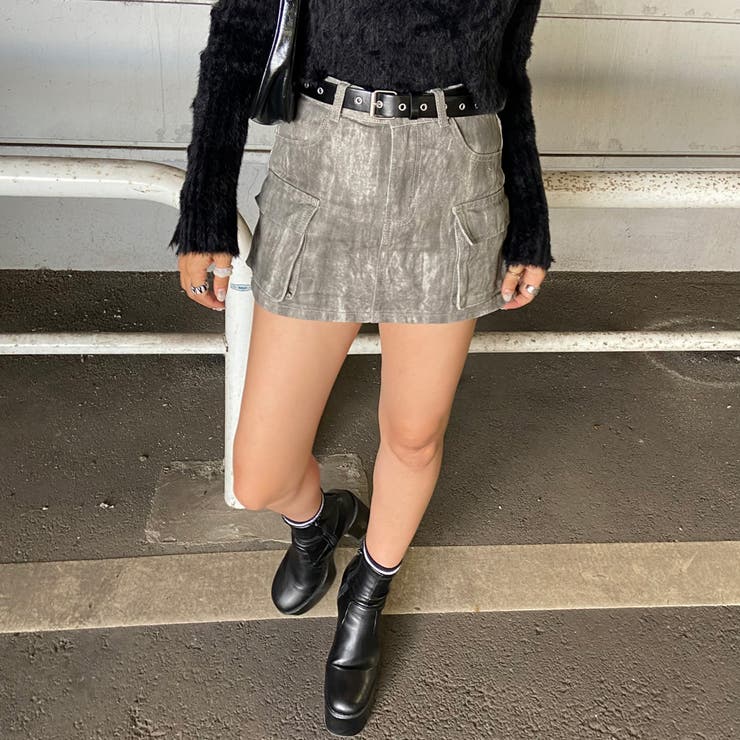 ムラカーゴミニスカート | non-hedge  | 詳細画像14 