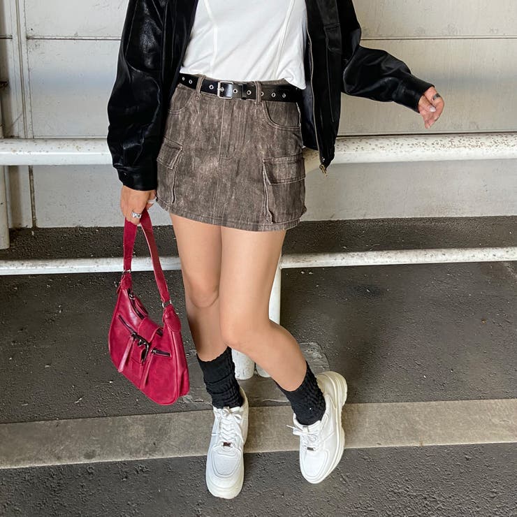 ムラカーゴミニスカート | non-hedge  | 詳細画像4 