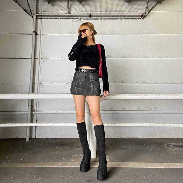 ムラカーゴミニスカート | non-hedge  | 詳細画像7 