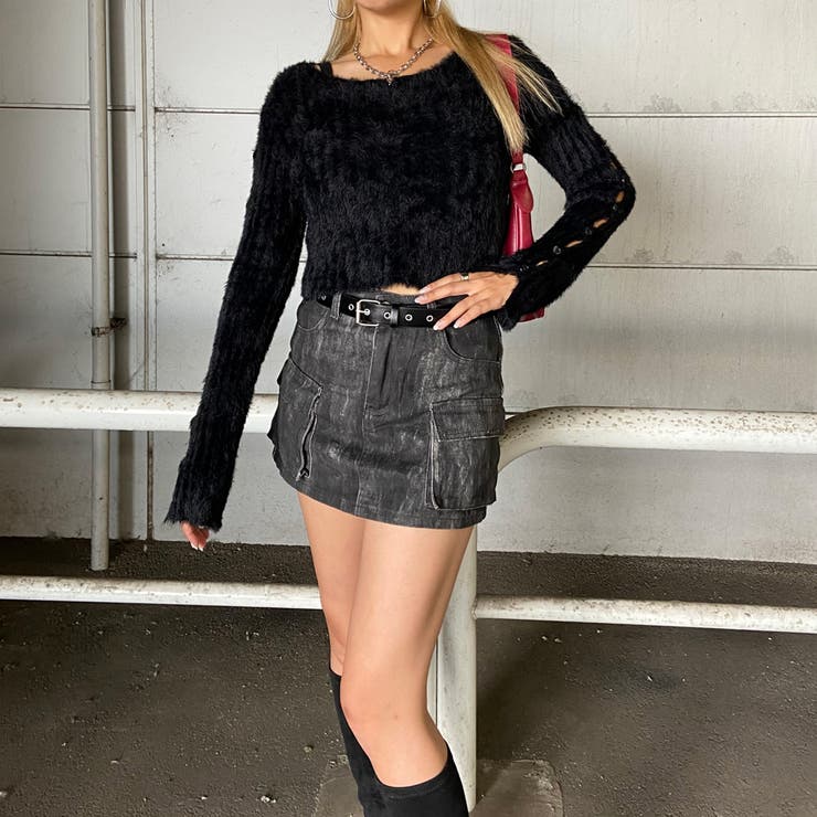 ムラカーゴミニスカート | non-hedge  | 詳細画像8 