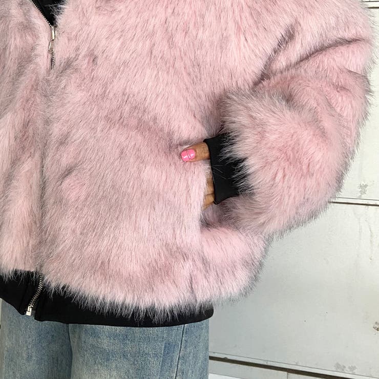 リバーシブルファーフードブルゾン | non-hedge  | 詳細画像18 