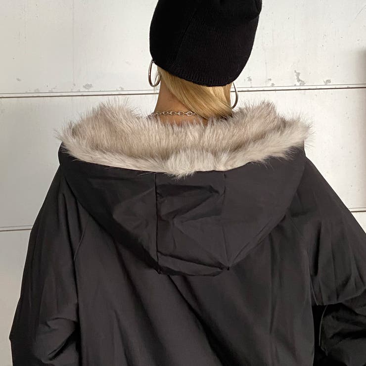 リバーシブルファーフードブルゾン | non-hedge  | 詳細画像44 