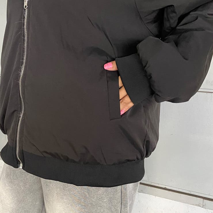 リバーシブルファーフードブルゾン | non-hedge  | 詳細画像46 