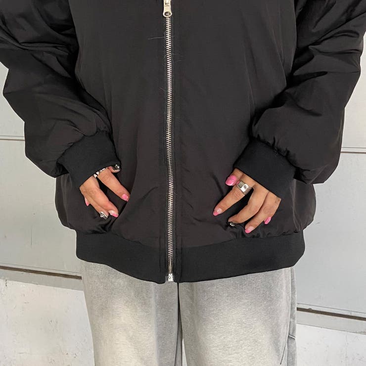 リバーシブルファーフードブルゾン | non-hedge  | 詳細画像47 