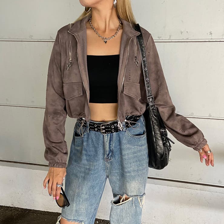 ショルダーZIPムラトラックジャケット | non-hedge  | 詳細画像10 