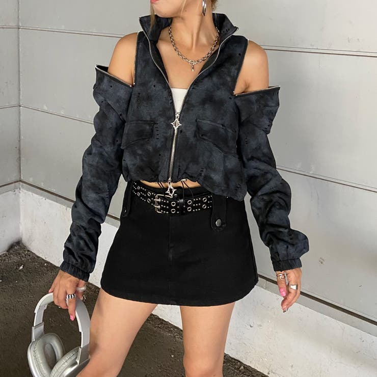 ショルダーZIPムラトラックジャケット | non-hedge  | 詳細画像18 