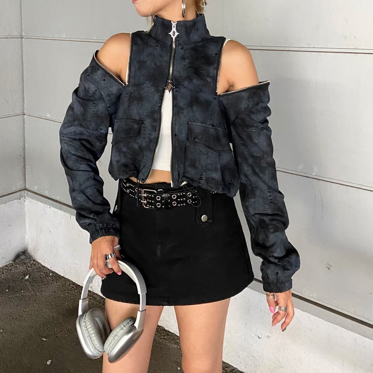 ショルダーZIPムラトラックジャケット | non-hedge  | 詳細画像19 