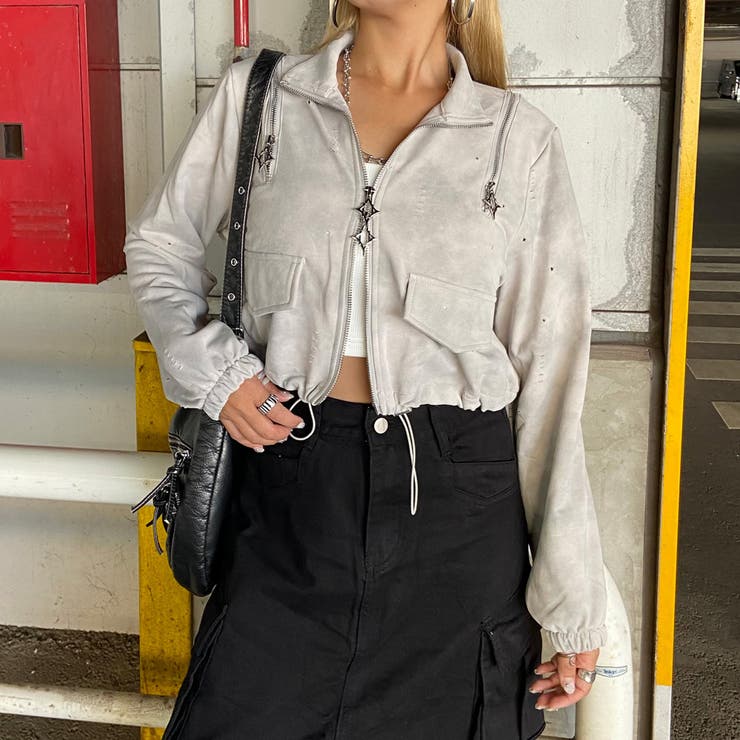 ショルダーZIPムラトラックジャケット | non-hedge  | 詳細画像25 