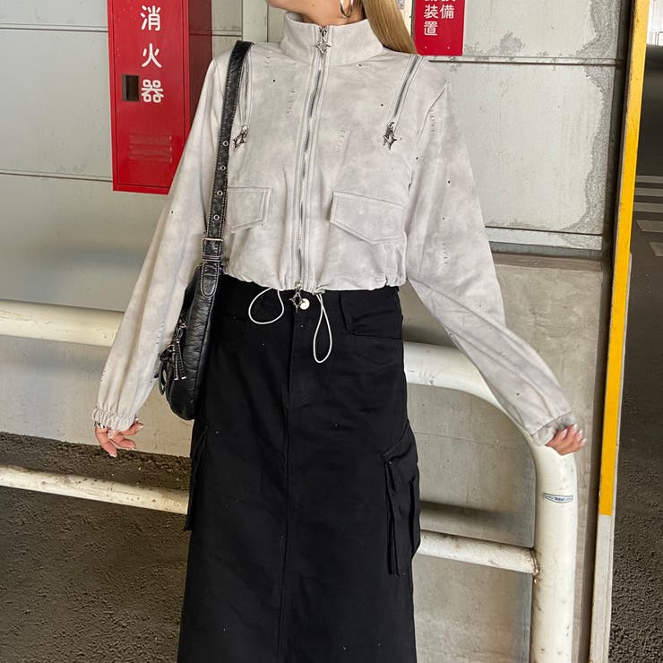 ショルダーZIPムラトラックジャケット | non-hedge  | 詳細画像27 