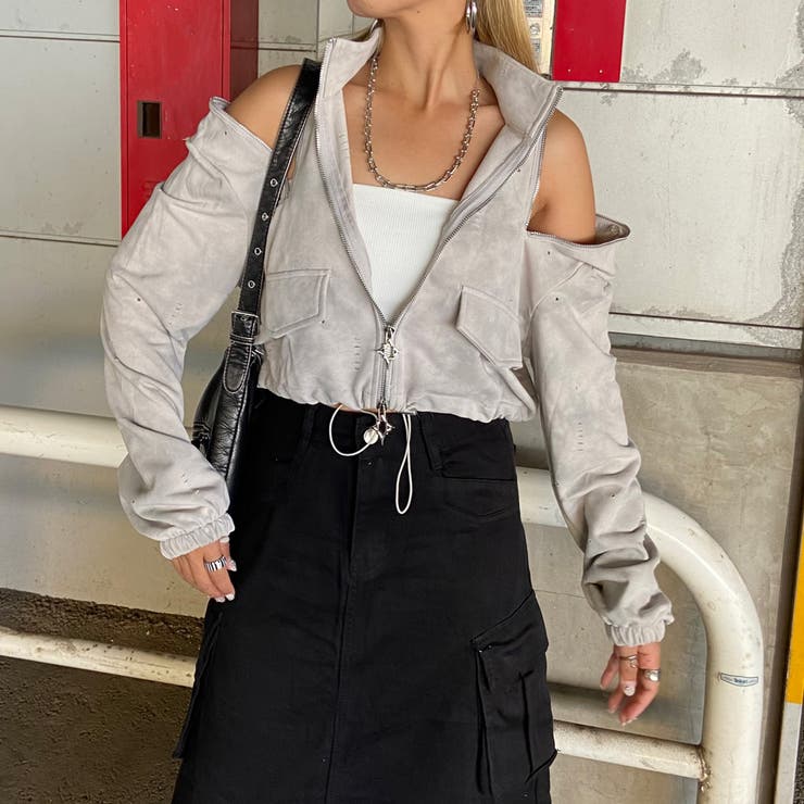 ショルダーZIPムラトラックジャケット | non-hedge  | 詳細画像29 