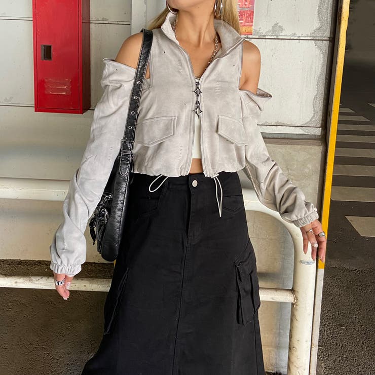 ショルダーZIPムラトラックジャケット | non-hedge  | 詳細画像30 