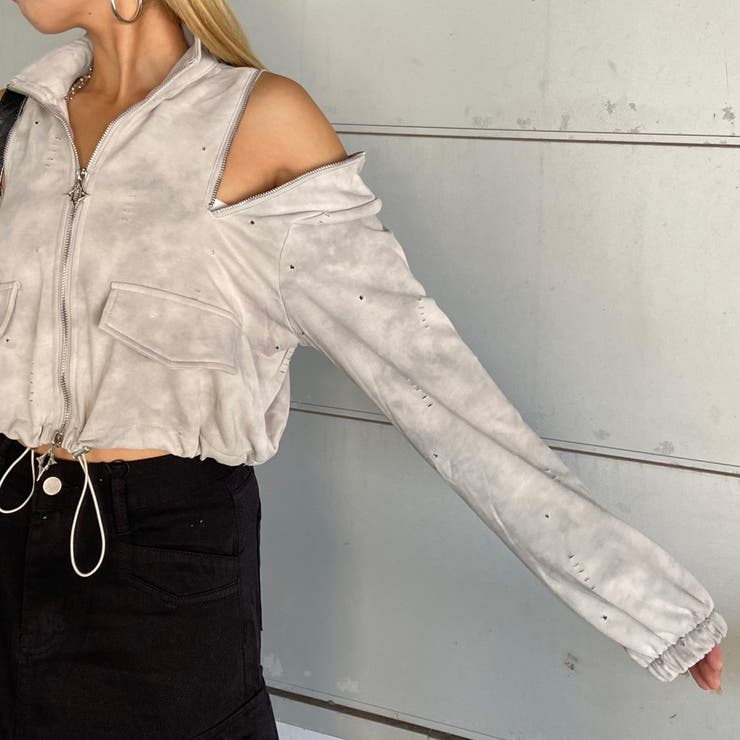 ショルダーZIPムラトラックジャケット | non-hedge  | 詳細画像36 