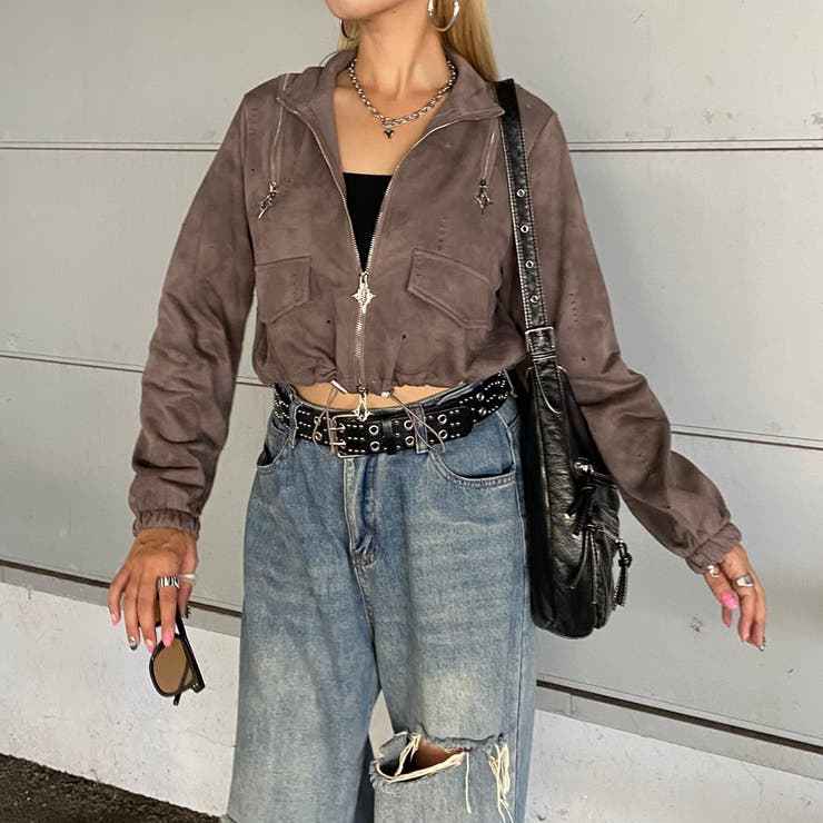 ショルダーZIPムラトラックジャケット | non-hedge  | 詳細画像4 