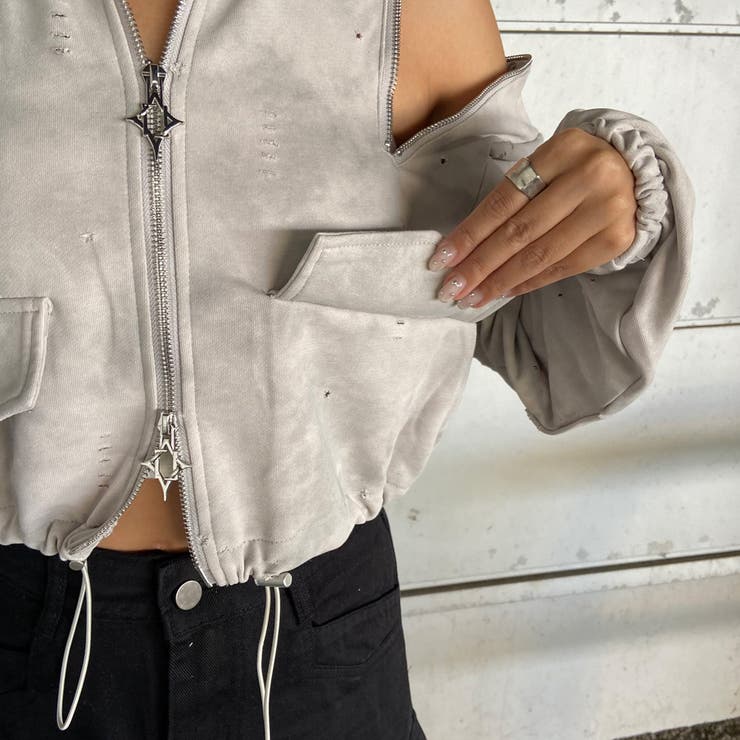 ショルダーZIPムラトラックジャケット | non-hedge  | 詳細画像37 