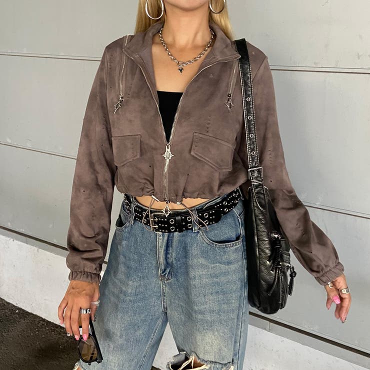 ショルダーZIPムラトラックジャケット | non-hedge  | 詳細画像5 