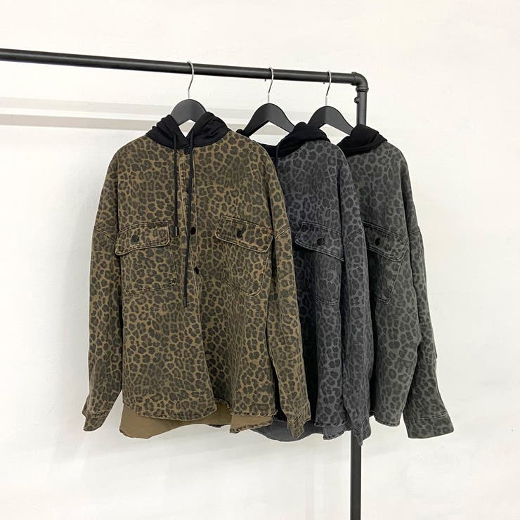 ヒョウ柄フードジャケット | non-hedge  | 詳細画像38 