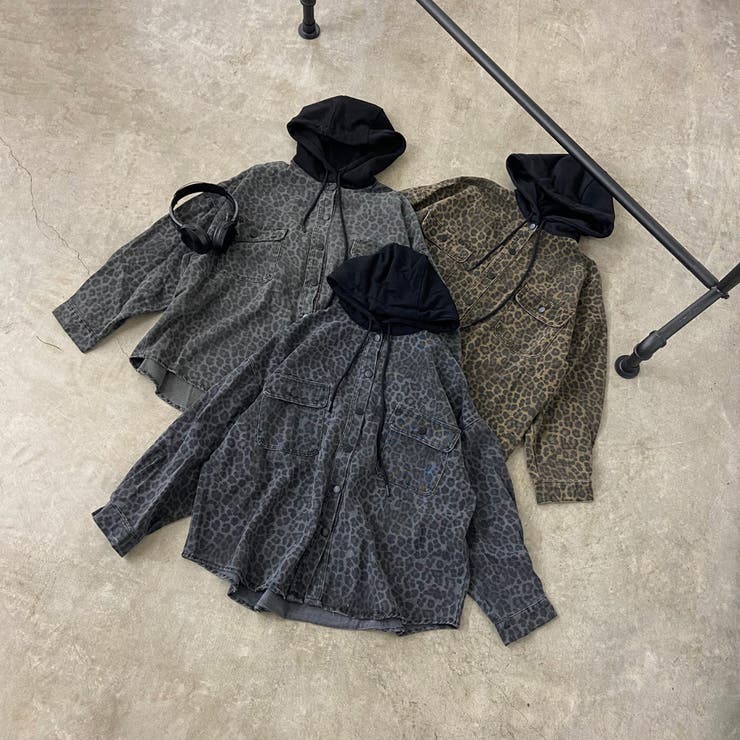 ヒョウ柄フードジャケット | non-hedge  | 詳細画像40 