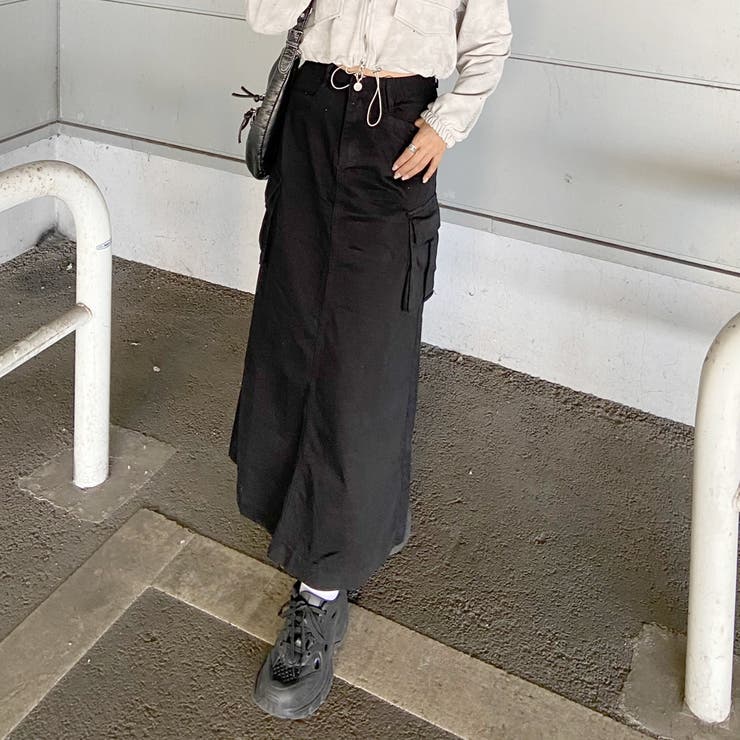 カーゴロングスカート | non-hedge  | 詳細画像10 